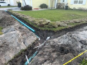 Cast iron pipes